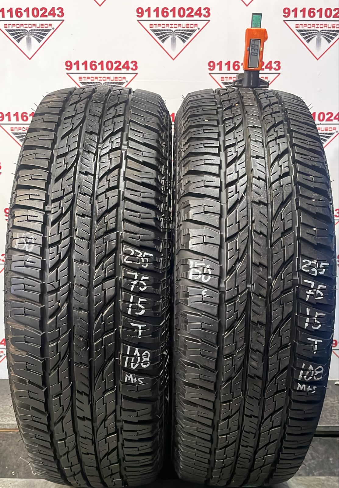 YOKOHAMA GEOLANDAR USADO M+S 235/75 R15 108 T